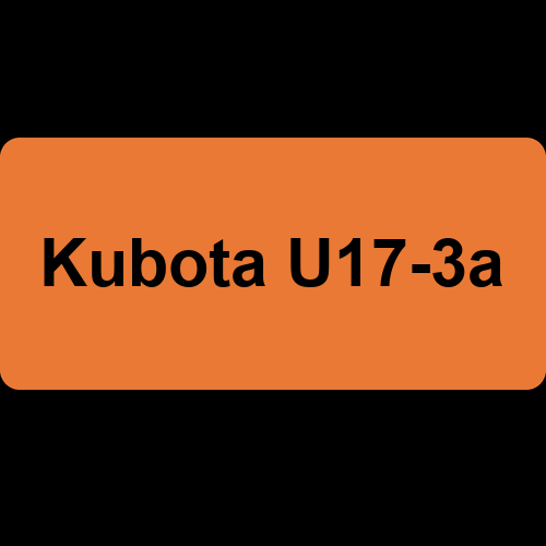 Kubota U17-3a